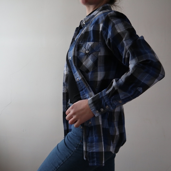 NWT Roper Longsleeve Snap Button Western Shirt - Picture 7 of 16